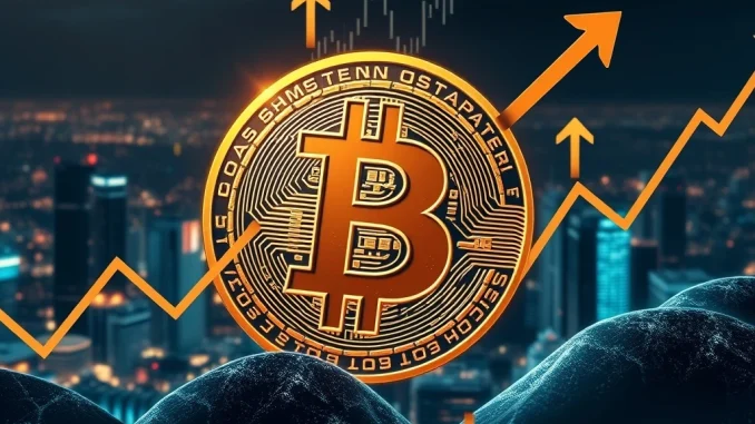 Charts and data illustrating Bitcoin's crucial market outlook and key factors influencing its price.