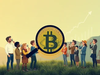 Chart showing small Bitcoin holders' increasing share of BTC supply, highlighting significant retail Bitcoin accumulation.