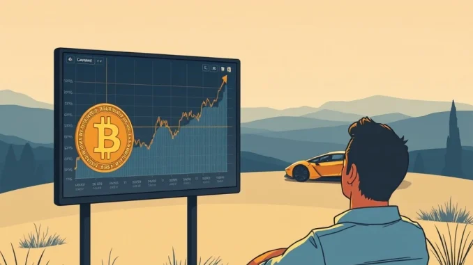 Arthur Hayes advises patience for Bitcoin investment, cautioning against expecting instant crypto profits like buying a Lamborghini.