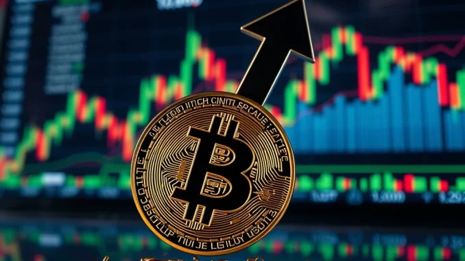 Bitcoin price chart showing a significant BTC drop below $111,000, illustrating current market volatility.