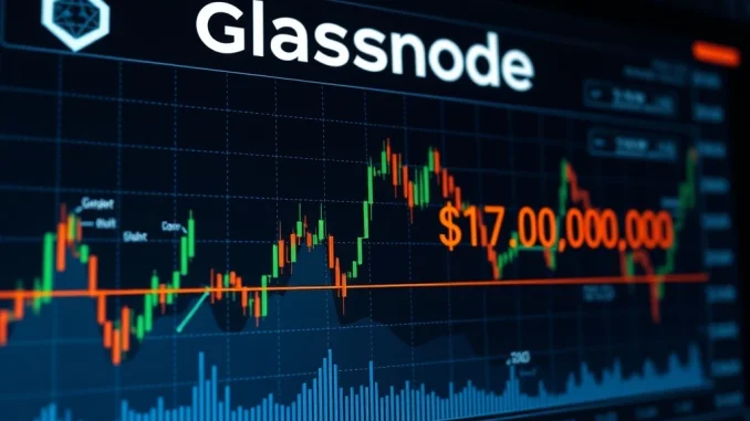 Chart showing Bitcoin price approaching a significant $117K resistance level, based on Glassnode's on-chain analysis.