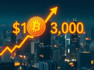 A chart showing the significant Bitcoin price surge above $113,000, reflecting strong market momentum.