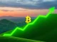A digital representation of Bitcoin's price reaching $116,000, signifying a significant market milestone and an explosive Bitcoin price surge.