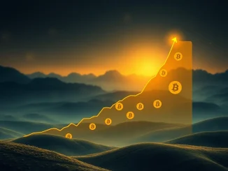 Graph illustrating the historic rise of Bitcoin realized cap, reflecting strong Bitcoin holder conviction and market resilience.