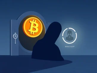 Visualizing a significant Bitcoin transfer from a Coinbase Institutional wallet to an unknown recipient, highlighting the impact of large BTC whale movements.