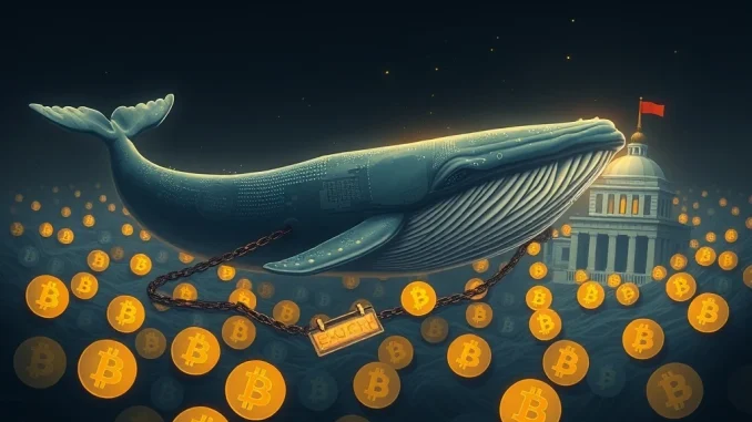 An anonymous Bitcoin whale executes a massive BTC withdrawal, signaling significant crypto accumulation and market confidence.
