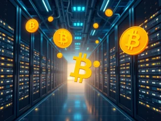 Visualizing Bitdeer's successful Bitcoin mining operations, reflecting their 375 BTC August output and growing digital asset portfolio.