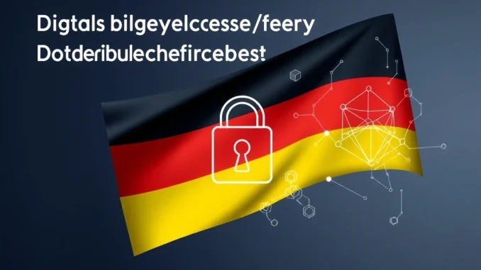 BitGo's BaFin crypto license in Germany, signifying secure digital asset custody and regulated trading expansion.