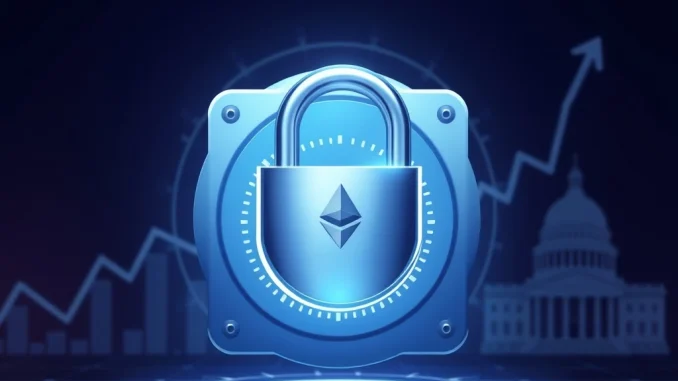 BitGo IPO filing symbolized by a secure digital vault with crypto assets, representing a significant step for digital asset custody.
