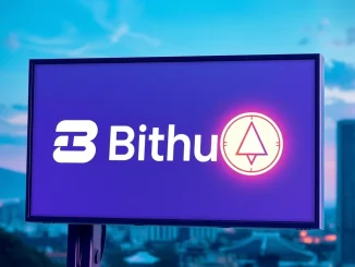 Bithumb's platform displays the Avantis (AVNT) token, signifying its new listing on the South Korean crypto exchange.