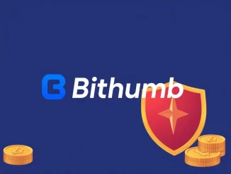 Visual representation of Bithumb compensation, showing user relief after emergency maintenance disruption.