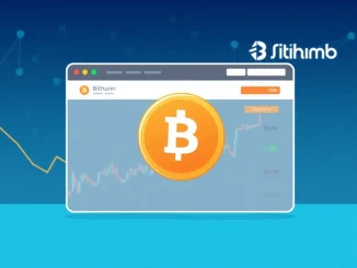 Bithumb's announcement of **OM deposits and withdrawals suspension** for a critical Mantra network upgrade, emphasizing temporary service halt.