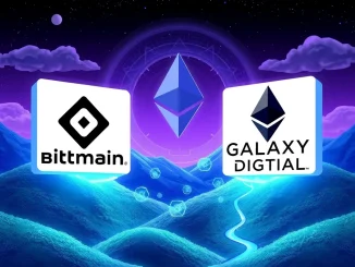 Bitmain's significant ETH receipt from Galaxy Digital, symbolizing major Ethereum investment flow.