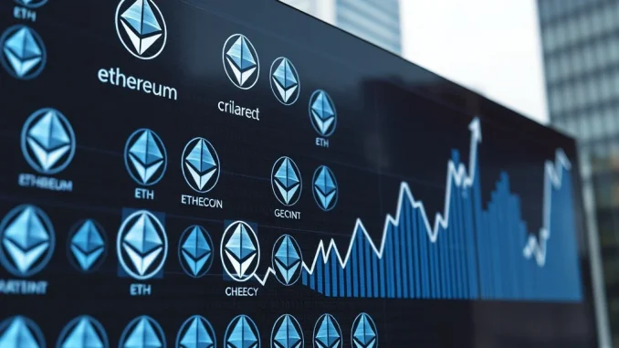 Bitmain Immersion's impressive Ethereum holdings displayed digitally, symbolizing their significant corporate crypto investment.