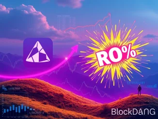 A visual metaphor for the competition between BlockDAG's high ROI potential and Cardano's long-term growth, illustrating current altcoin investment trends.