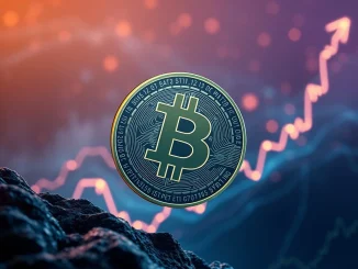 Chart showing the BNB price reaching an all-time high, symbolizing growth and the impact of the Binance Franklin Templeton partnership.