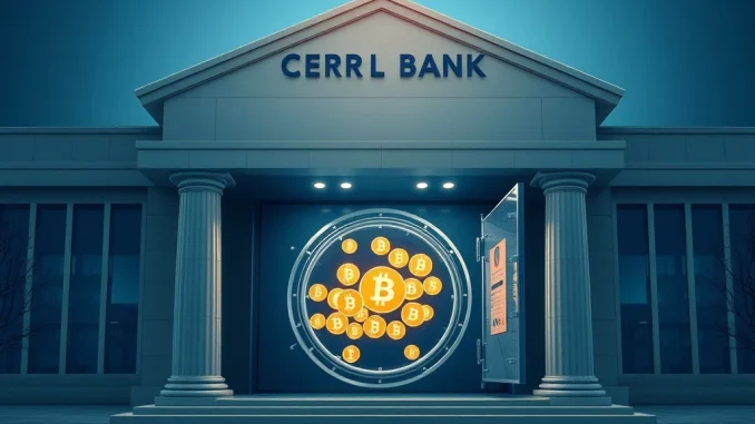 Stablecoin Reserves: BOK Proposes Crucial Central Bank Deposits to Prevent Runs Illustration of South Korea's central bank securing stablecoin reserves, preventing financial instability and protecting users.