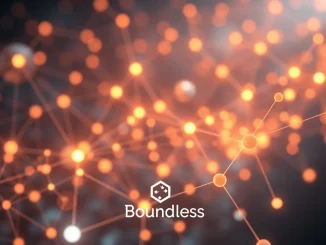 Boundless mainnet launch symbolizing decentralized ZK computing power and cross-chain interoperability.
