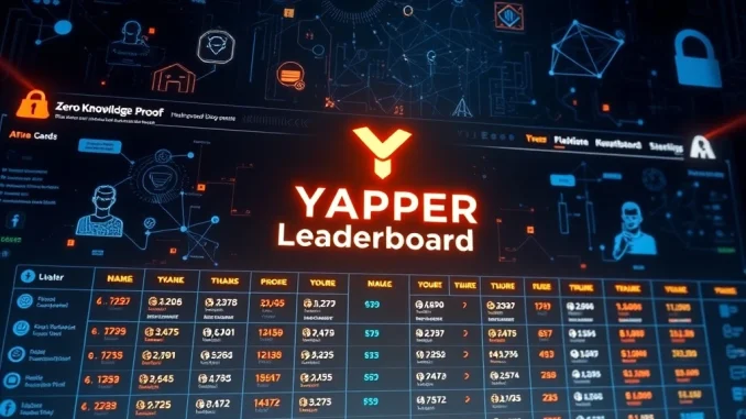 Brevis Kaito AI's Yapper Leaderboard crypto initiative showcases a secure, privacy-focused reward system in action.