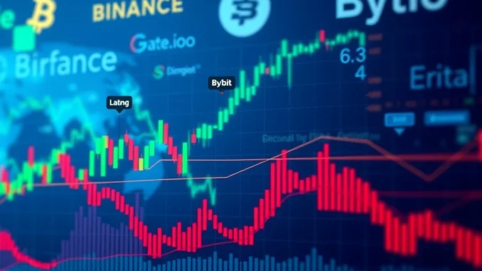 Visualizing BTC perpetual futures long/short ratios, offering crucial insights into Bitcoin market sentiment and crypto futures trading trends.