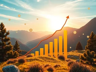 Bullish Q2 earnings report showing a significant $108 million net profit, symbolizing a strong financial turnaround for the cryptocurrency exchange.