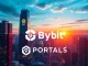 A visual representation of the Bybit PORTALS listing announcement, symbolizing new trading opportunities on the Bybit exchange.