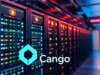 Visual representation of Cango's impressive Q2 Bitcoin mining success, showcasing their significant crypto revenue contribution.