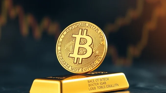 A Bitcoin gold investment product combining digital and physical assets for strategic portfolio protection and growth.