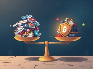 An illustration showing the critical imbalance in **crypto security** budgets versus marketing spend, emphasizing the urgent need for better protection.