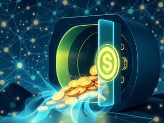 Visualizing Chainlink's significant LINK reserves increase, highlighting the project's growing financial strength and confidence.