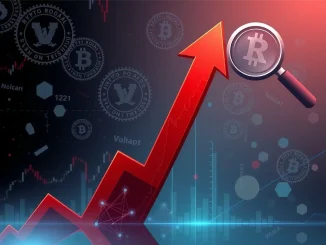 A chart showing a significant CHESS crypto price drop, symbolizing market volatility and regulatory concerns.