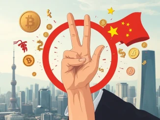 Chinese regulators imposing a halt on RWA tokenization projects, signaling a significant shift in real-world asset strategies.