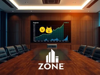 Visualizing Cleancore's significant Dogecoin holdings and ambitious crypto investment strategy impacting the market.