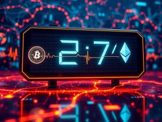 Coin Pulse real-time crypto news service hours displayed on a digital interface, ensuring continuous market awareness.