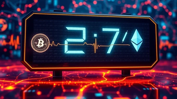 Coin Pulse real-time crypto news service hours displayed on a digital interface, ensuring continuous market awareness.