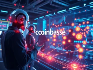 Visualizing Coinbase AI payments powering autonomous agents within the x402 Bazaar, showcasing a seamless integration of crypto and AI.