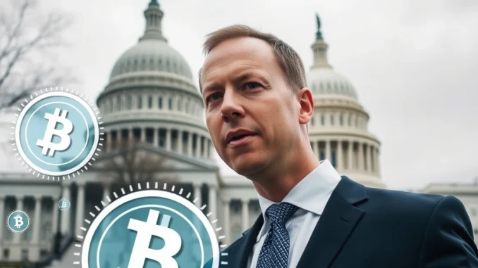 Coinbase CEO Brian Armstrong advocates for the crucial crypto market structure bill in Washington D.C., seeking digital asset clarity.