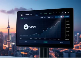 Coinone exchange interface showing OpenLedger (OPEN) listed for KRW trading, symbolizing new opportunities in the South Korean crypto market.