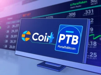 Coinone PTB listing announcement screen, symbolizing new trading opportunities for South Korean crypto investors.