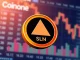 A visual representation of the urgent **Coinone warning** for **Smart Layer SLN** token, highlighting the associated **crypto investment risk**.