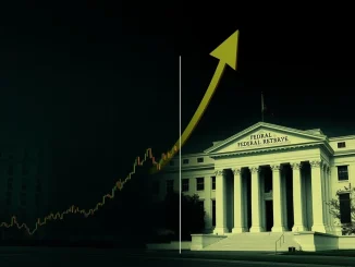 Graph illustrating the US August Core PCE Index data, reflecting inflation trends and its implications for Federal Reserve policy.