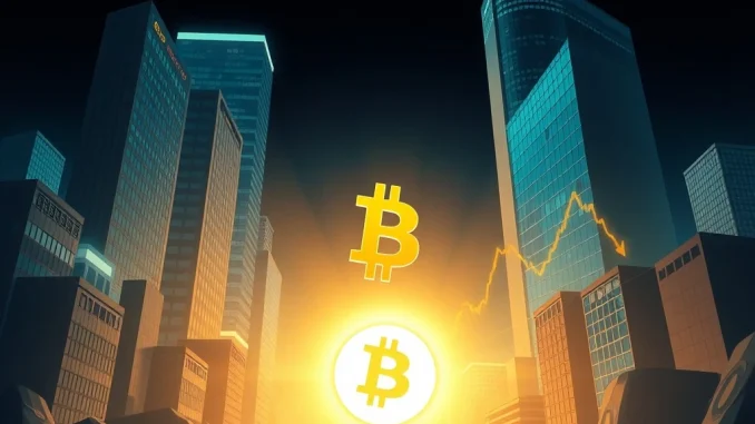 A visual representation of corporate Bitcoin demand significantly exceeding new BTC supply, illustrating **Bitcoin scarcity** and robust institutional adoption.