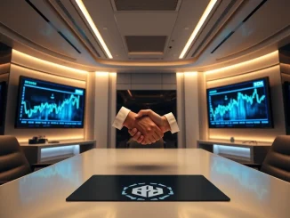 Illustrates the significant launch of a **crypto stock hedge fund**, representing new investment opportunities in digital assets.