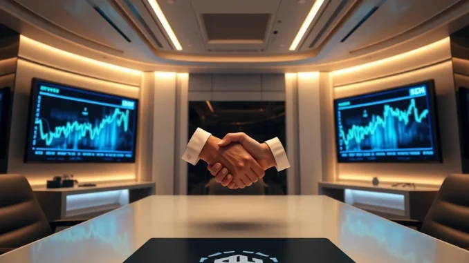 Illustrates the significant launch of a **crypto stock hedge fund**, representing new investment opportunities in digital assets.