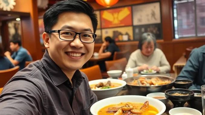 CZ enjoys Korean food during his South Korea visit, highlighting cultural exchange and crypto interest.