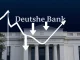 Illustrates Deutsche Bank's updated forecast for Federal Reserve interest rate cuts, showing financial indicators shifting downwards.