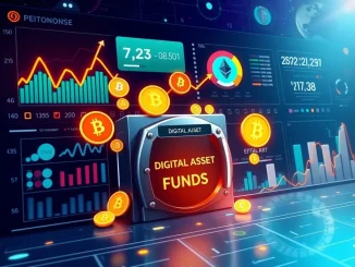 Charts showing significant crypto inflows into digital asset funds, reflecting robust investor confidence in the market.