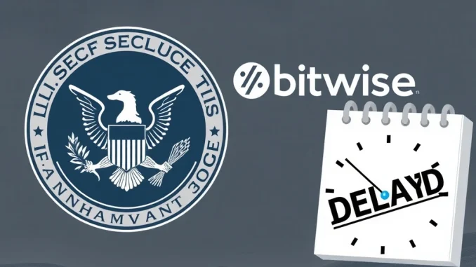 SEC extends review period for Bitwise's proposed spot DOGE ETF, impacting Dogecoin's market trajectory.