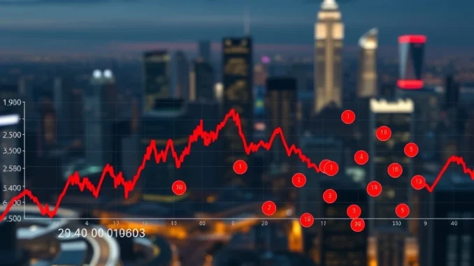 Chart illustrating the dramatic ETH futures open interest drop, reflecting significant Ethereum liquidations and market volatility.