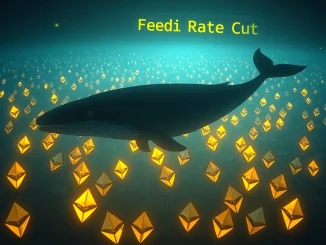 A massive ETH whale executes a significant Ethereum purchase following a key Fed rate cut, impacting the crypto market.